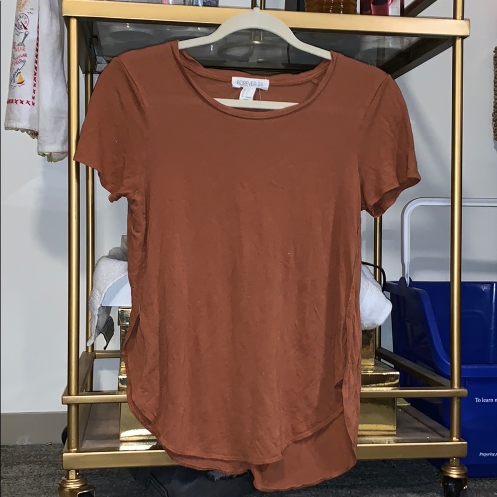 Cute t with shorter sides